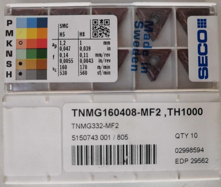  CNC μƮ TNMG160408-MF2, TH1000